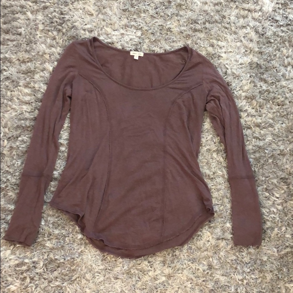 Purple long sleeve Urban Outfitters top size M